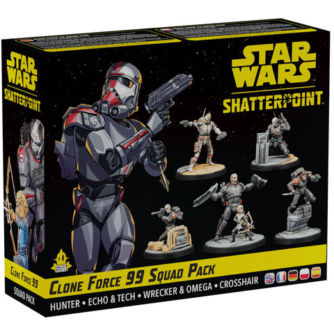 Star Wars Shatterpoint: Clone Force 99 Squad Pack